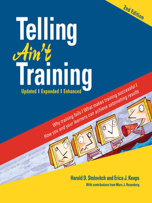 cover image of Telling Ain't Training